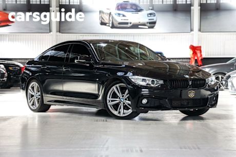 Black 2014 BMW 4 Hatch 420i Gran Coupe M Sport