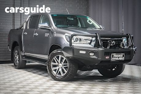 Grey 2019 Toyota Hilux Double Cab Pick Up SR5 (4X4)