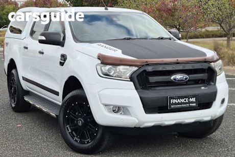 White 2017 Ford Ranger Dual Cab Utility XLT 3.2 (4X4)