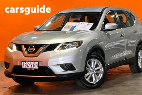 Silver 2014 Nissan X-Trail Wagon ST (fwd)
