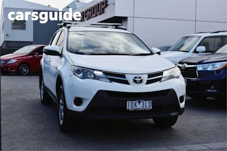 White 2014 Toyota RAV4 Wagon GX (4X4)
