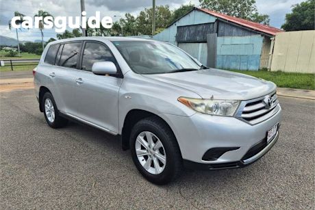 Silver 2013 Toyota Kluger Wagon KX-R (4X4) 7 Seat