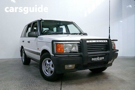 White 1996 Land Rover Range Rover Wagon HSE