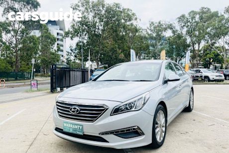 Silver 2017 Hyundai Sonata Sedan Active Automatic