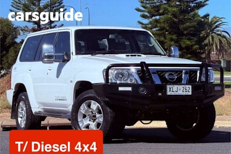 White 2005 Nissan Patrol Wagon ST (4X4)