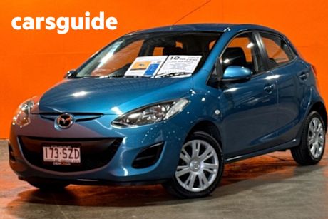 Blue 2013 Mazda 2 Hatchback NEO