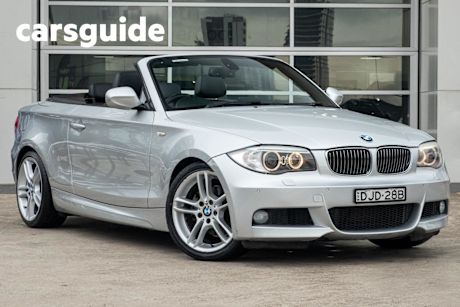 Silver 2011 BMW 125I Convertible