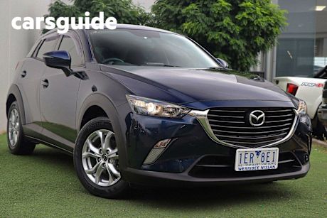 Blue 2015 Mazda CX-3 Wagon Maxx (fwd)
