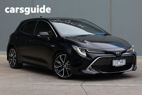 Black 2022 Toyota Corolla Hatchback ZR