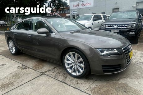 Brown 2011 Audi A7 Hatchback Sportback 3.0 Tfsi Quattro