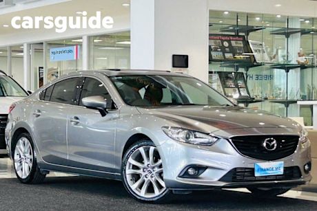 Silver 2013 Mazda 6 Sedan GT