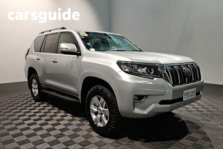 Silver 2019 Toyota Landcruiser Prado Wagon GXL (4X4)