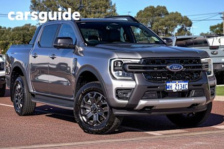 Silver 2024 Ford Ranger Double Cab Pick Up Wildtrak 3.0 (4X4)