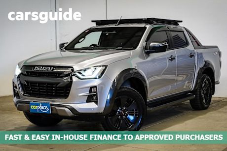Grey 2021 Isuzu D-MAX Crew Cab Utility X-Terrain (4X4)