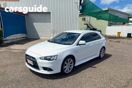 White 2013 Mitsubishi Lancer OtherCar VRX