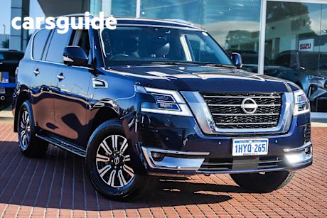 Blue 2023 Nissan Patrol Wagon TI-L (4X4)