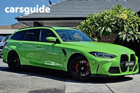 Green 2024 BMW M3 Wagon Competition Touring M Xdrive
