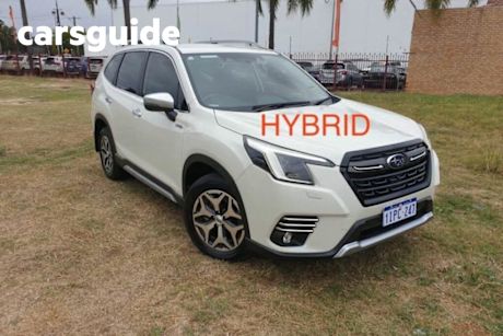 White 2023 Subaru Forester Wagon HYBRID L (AWD) MY23