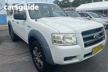 White 2007 Ford Ranger Dual Cab Pick-up XL (4X2)