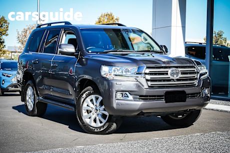 Grey 2021 Toyota Landcruiser Wagon LC200 VX (4X4)
