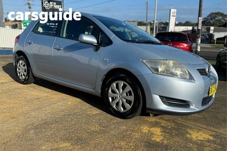 Blue 2009 Toyota Corolla Hatchback Ascent