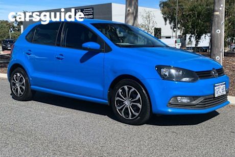Blue 2016 Volkswagen Polo Hatchback 66 TSI Trendline