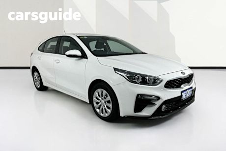 White 2020 Kia Cerato Sedan S