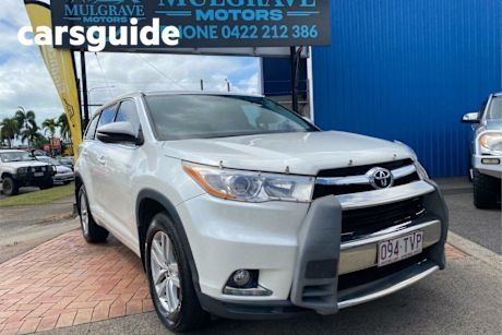 White 2014 Toyota Kluger Wagon GX (4X2)