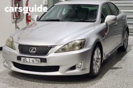 Silver 2009 Lexus IS250 Sedan Prestige