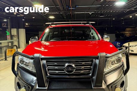 Red 2017 Nissan Navara Ute Tray