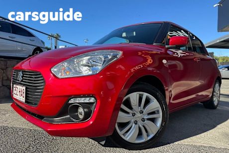 Red 2018 Suzuki Swift Hatchback GL Navigator (safety)