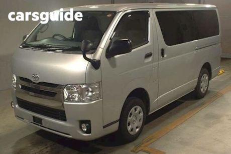 Silver 2019 Toyota Hiace Commercial LWB