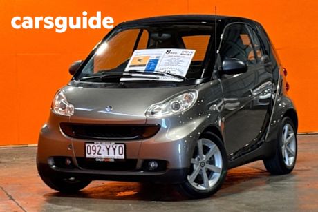 Grey 2009 Smart Fortwo Coupe Coupe