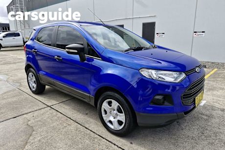 Blue 2014 Ford Ecosport Wagon Ambiente