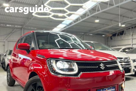 Red 2017 Suzuki Ignis Wagon GLX MF