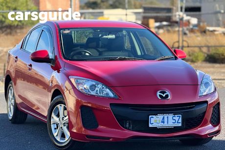 Red 2012 Mazda 3 Sedan NEO