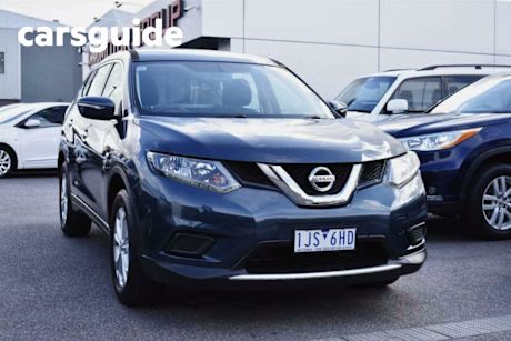 Blue 2016 Nissan X-Trail Wagon ST (4X4)