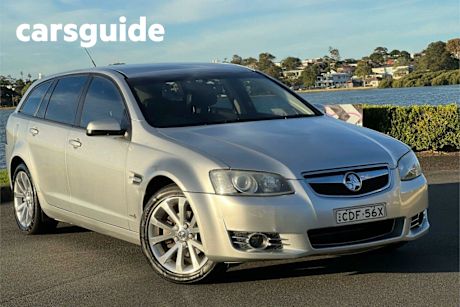 Silver 2011 Holden Commodore Sportswagon Omega