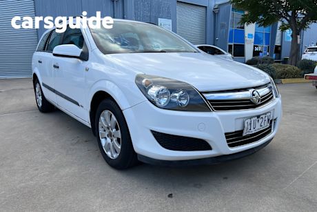 White 2009 Holden Astra Wagon CD
