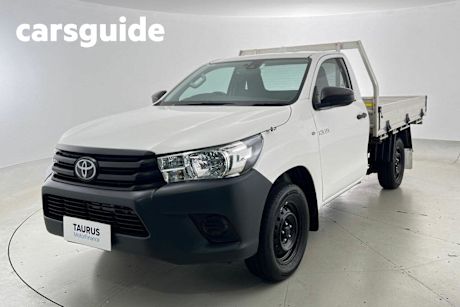 White 2022 Toyota Hilux Cab Chassis Workmate (4X2)