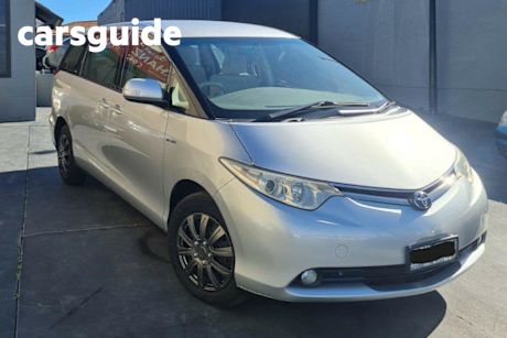 Silver 2007 Toyota Tarago Wagon GLX V6