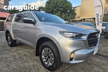 Silver 2021 Mazda BT-50 Dual Cab Pick-up XT (4X4)