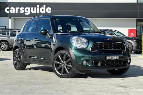 Green 2014 Mini Countryman Wagon Cooper S
