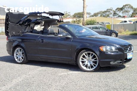 Black 2009 Volvo C70 Convertible T5