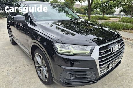 Black 2019 Audi Q7 Wagon 50 TDI Quattro
