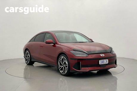 Red 2023 Hyundai Ioniq 6 Sedan Techniq AWD