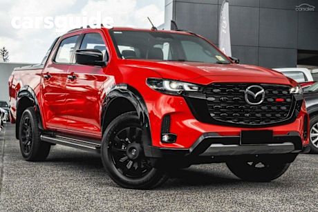 Red 2025 Mazda BT-50 Dual Cab Pick-up SP (4X4)