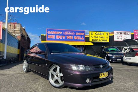 Blue 2004 Holden Commodore Sedan SS