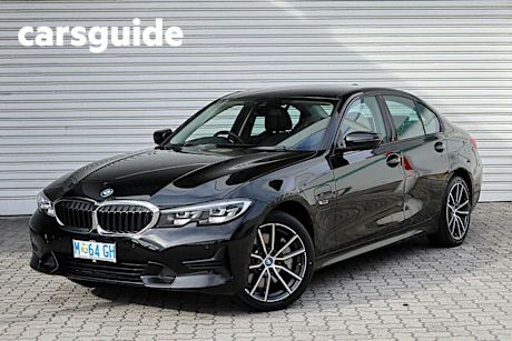 Black 2021 BMW 330E Sedan Luxury Line Phev