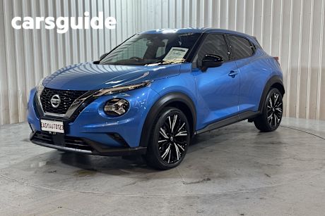 Blue 2021 Nissan Juke Hatchback TI